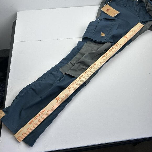Fjallraven Barents Pro Trousers Blue Gray Mens W34 L35.5 NWT Eu 50 - Picture 7 of 16